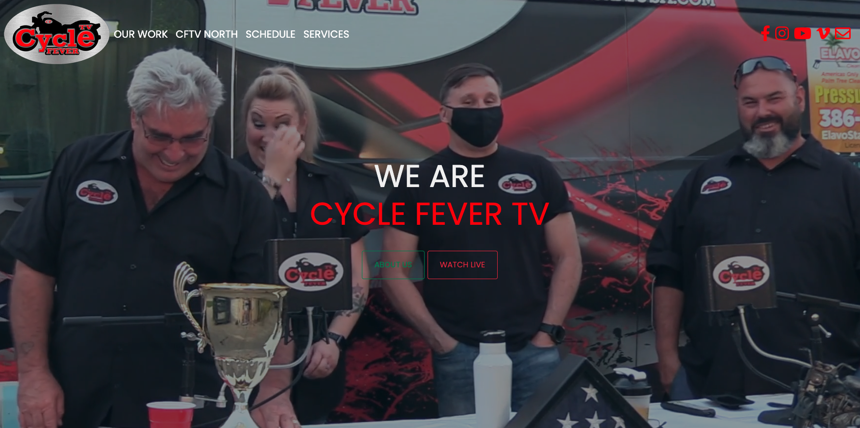 Cycle Fever TV Website